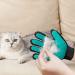 YOUDIWADI Pet Grooming Gloves | Deshedding Glove for Dogs, Cats & Horses | Hair Shedding & Massage Mitt | Remove Long & Short Fur | 1 Pair - Buy Online on GoSupps.com