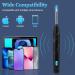 1920P HD Ear Wax Removal Tool with Camera | Soft Silicone Ear Scoop for Cleaning | 6 LED Lights | Compatible with iPhone, iPad, Android - Black - Buy Online on GoSupps.com