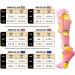 Actinput 4 Pairs Compression Stockings for Men & Women - Colorful Support Socks for Sports Travel & Nursing - Size S-M - Buy Online on GoSupps.com