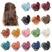 Medium Jaw Clips for Hair - 16Pcs Small Claw Hair Clips for Women Girls  Tiny Double Row Hair Claw Clips  1.6'' Matte Banana Jaw Clips - Nonslip Hair Styling Accessories 16Pcs-Multicolored-Small
