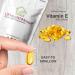 Premium 400iu Vitamin E Softgel Capsules x 240 - Gluten & Dairy Free, Skin Support - High Absorption Antioxidant - Buy Online on GoSupps.com