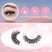 Glowing Win 3D False Eyelashes - Russian Strip D Curl Lashes | 10 Pairs Reusable Mink Lashes | Fluffy Fake Eyelashes - Buy Online on GoSupps.com