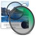 NEEWER 72mm Polarizer Filter 30 Layer Multi Resistant Nano Coated Circular Polarizing Filter(CPL) with HD Optical Glass/Ultra Slim Frame, Reduce Glare/Enhance Contrast/Reduce Reflection