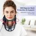 SSDDDLZEQ Neck Support | Adjustable Cervical Spine Traction Device with Airbag | 360 Neck Protection | Height Adjustable | Blue Color - Buy Online on GoSupps.com