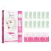 Beauty7 facial wax strip Pre -cut wax 24 -hour face wax stripes cold wax stripes stripes with 4stk clean oil cloths painlessly depilatory strip eyebrows fast Persian wax strips