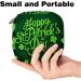 Menstruation Bag with Zipper | Women's Napkin & Tampons Bag | Stylish Collective Bag for Women & Girls | Happy St Patrick's Day - Color 4 - Buy Online on GoSupps.com