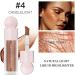 Face Body Highlighter - 2.4oz Liquid Face Highlight Waterproof Pearlescent Shades Long Lasting Bronzer Facial Outline Trimmer for Leg Shakven 4# - Buy Online on GoSupps.com