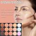 Wishesmar Concealer Palette - 15 Shades Color Corrector for Eye Rings | Camouflage Concealer & 8 Makeup Brushes | Perfect for Daily & Professional Use - Buy Online on GoSupps.com