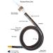 Mystique Silicone Hose - Premium Quality Non-Ice Hookah Hose - Buy Online on GoSupps.com