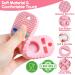 2 Pack Silicone Baby Teething Toys Remote Control Shape Teething Toys for Babies 6-12 Months BPA Free Baby Teethers Baby Chew Toys Baby Sensory Toys for Toddlers Boys Girls (Black + Pink) - Buy Online on GoSupps.com