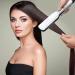 CCKeyin Smooth Iron Wide - Hair Smoothing Care with 44mm Panels Digital Display 12 Settings Portable Travel Hair Smoother for All Hair Types - White - Buy Online on GoSupps.com