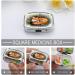 Decorative Pill Box - Sleeping Fox Print | 2 Compartment Portable Medicine Organizer for Pocket & Purse | Ideal for International Shipping - Buy Online on GoSupps.com