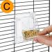 Buy Ferplast Bird Feeder 30 ml - Transparent (Pack of 1) | International Shipping Available - Buy Online on GoSupps.com