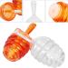 TOYANDONA Lot de 10 Tubes de Brillant L vres Vides 5 Ml Design Nid d'Abeille Plastique Transparent et Marron R utilisables pour DIY Maquillage Voyage et Usage Quotidien - Buy Online on GoSupps.com