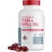 Bronson Omega-3 Fish + Krill Oil 1000 MG EPA DHA Astaxanthin Premium Blend - 120 Softgels - Buy Online on GoSupps.com