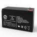 AJC Battery Compatible with Duracell Ultra SLAHR12-9FR 12V 9Ah Sealed Lead Acid Battery