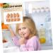 Hohopeti Box Egg Carton Egg Tray Holder Kitchen Egg Holder Eggs White Superimposed Plastic Egg Grid re-usable White 22.3X10.1X8.9CM - Buy Online on GoSupps.com
