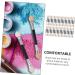 Mikinona 40pcs Latex Eye Shadow Stick Eye Shadow Applicator Double- Ended Eyeshadow Brush Make up Kit Plastic - Buy Online on GoSupps.com