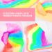 Fowybe Rainbow Bath Bombs - Natural Foam Bombs for Kids | Colorful Bubbles for Fun Baths - Buy Online on GoSupps.com