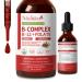 Methylated B Complex - 5000 mcg Methylcobalamin B12 & 5-MTHF Folate 1000 mcg - Vitamin B Complex Liquid Drops with B3 B6 Beetroot Hawthorn - Energy Focus Heart & Brain Sugar-Free 2 Fl Oz 2 Fl Oz (Pack of 1)