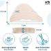 Sulpo Insoles for Oversized Shoes - 3 Pairs Heel Cushions & Toe Fillers - Shoe Reduction Solution for Comfort - Beige - Buy Online on GoSupps.com