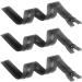 3 PCS 26 Black Separating Zippers - DIY Craft Zipper Replacement Kit for Coats, Jackets, and Clothes - Assorted Lengths - Sewing Supplies - Buy Online on GoSupps.com