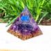 Crystal Positive Energy Generator Orgonite Pyramid for Chakra Healing and Protection - Reiki Supplies and Home Decor Gift - Buy Online on GoSupps.com