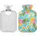 Comfort & Relief: Pineapple Hot Water Bottle 2L with Cover | Sore Muscles & Arthritis Pain Relief | International Shipping - Buy Online on GoSupps.com