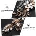 FRCOLOR 1pc Bridal Comb Women Headdress Pearl Hair Pin Bridal Side Comb Crystal Headpiece Wedding Hair Comb Hair Teasing Comb Tiara Bride Hair Comb Decorate Manual Women's Alloy - Buy Online on GoSupps.com