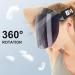 Hapifri Face Shield Sunglasses Sun Visor UPF 70+ UV Protection for Outdoors Sports - Black Small - Buy Online on GoSupps.com