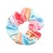 12pc Velvet Pocket Hair Scrunchies with Hidden Zipper Pocket - Cheetah & Tye Dye Colors - Buy Online on GoSupps.com