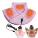 Wobblo heating pillows for shoulders |Electrically heated scarf for the neck and shoulders heating scarf with 3 heat settings heating pillows without danger for the skin relief of the skin violet