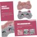 GLEAVI Kids Animal Sleep Mask 4 Pcs - Adjustable Eye Cover for Children - Rabbit & Panda Night Blindfolds - Plush Goggle Protection - Portable Sleep Aid - Assorted Colors - Buy Online on GoSupps.com