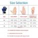 Stroke Hand Splint Assistive Gloves Hand Dysfunction Patient Training Device for Stroke People Finger Wrist Training Left-M - Buy Online on GoSupps.com