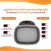 Toozey Heated Dog Bowl - Adjustable Temperature Water Bowl with Timer - Outdoor Pet Bowl with Chew Resistant Cord - 85OZ Winter Dish for Cats, Dogs, Chickens, Squirrels - Grey - Buy Online on GoSupps.com