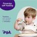 Doddl Toddler Cutlery Set - Self Feeding Spoon and Fork (Magenta) | 12months - Buy Online on GoSupps.com