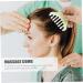 Magiclulu 6 STK Massage Comb Set - Enhance Hair Health & Circulation | Afro Comb & Body Massager Tool for Home Use - Buy Online on GoSupps.com