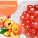 Peach Popping Boba Pearls for Bubble Tea Dessert Toppings Cocktails - Tanoshiya - 1.3KG (Pack of 6) - Buy Online on GoSupps.com