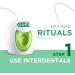 Gum Twisted Flow Dental Floss - Removes Plaque 30m 3 Pack + 1 Bonus Sample | International Shipping Available - Buy Online on GoSupps.com