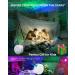 Star Projector LED Galaxy Light with APP Control | 16 Colors RGB Dimming Nebula Night Light | Voice Control | Bedroom Decor/Home Theater/Party - Buy Online on GoSupps.com