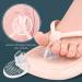 4 Pairs Clear Gel Silicone Thong Sandal Toe Protectors - Non-Slip Cushions & Inserts for Flip-Flops | International Shipping - Buy Online on GoSupps.com