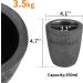 MakGrand 3.5kg Casting Graphite Crucible | High Temperature Resistant for Aluminum, Gold, Silver, Copper | Melting and Refining Tool - Buy Online on GoSupps.com