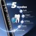 Sonic Electric Toothbrush for Adults - Rechargeable Travel Toothbrush Set USB C 5 Modes 120 Days Battery Life - Buy Online on GoSupps.com