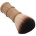 Barber Brush Hair Cutting Neck Dust Brush Home Salon Barber Fiber Hair Wooden Handle Face Neck Hair Dust Cleaning Brush for Home and Salon - Buy Online on GoSupps.com