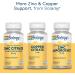 Solaray Zinc + Copper Amino Acid Chelate Vcapsules 100 Count - Unflavored (Pack of 1) - Buy Online on GoSupps.com