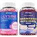 Lysine Monolaurin & Liposomal Magnesium Glycinate Gummies Lip & Oral Health Immune Muscle & Relax