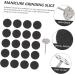FRCOLOR 5 Sets Nail Polishing Sheets Nail Drill Replacement Kit Sanding Discs Manicure Grinding Slices Pedicure Supplies Nail Accessories Manicure Grinder Accessory Stainless Steel - Buy Online on GoSupps.com