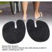Metatarsal Pads for Flip Flops - Leather Forefoot Cushion Inserts with Self-Adhesive Anti-Slip Design - Comfort for Sandals (Black - Buy Online on GoSupps.com
