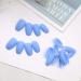 Belicey Press-On Matte Blue Coffin False Nails - 24PCS Medium Acrylic Tips for Women & Girls - Buy Online on GoSupps.com