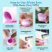 4 Pack Multi-Colored Cosmetic Containers 20ml - Silicone Screw Cap for Creams Lotions & Tablets - Ideal for Travel & Outdoor Use - Buy Online on GoSupps.com